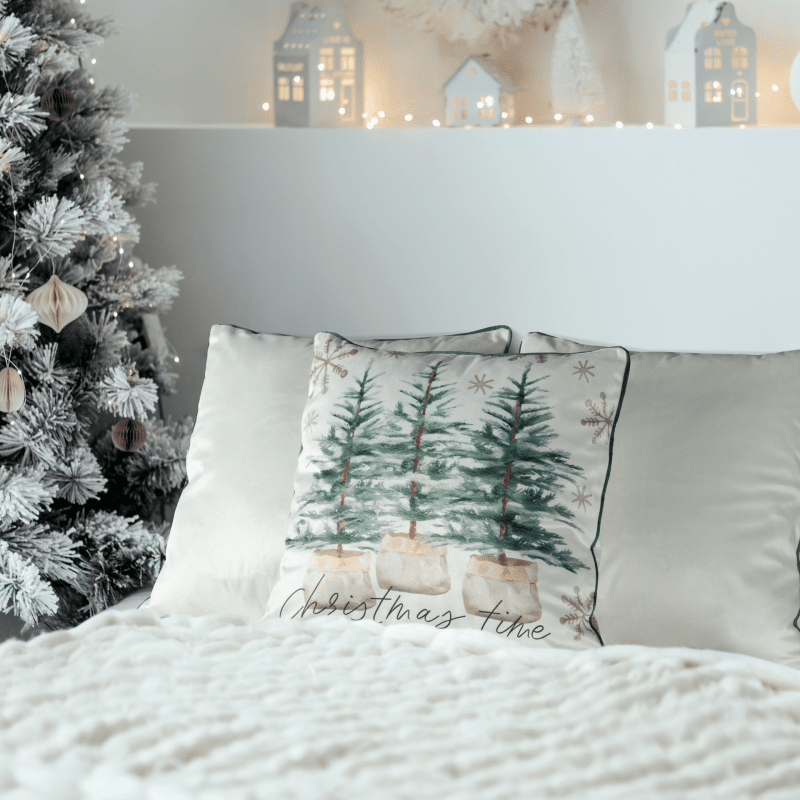 Sypialnia w świątecznej odsłonie Sypialnia w świątecznej odsłonie