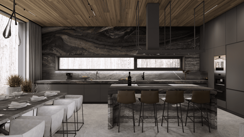 Opowieść o harmonii natury, światła i sztuki - wnętrza projektu pracowni Tissu