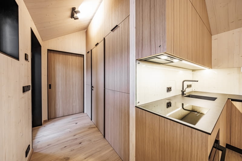 Jasne mieszkanie na strychu