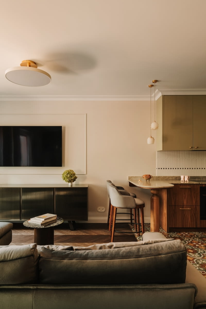 Wrocławski apartament projektu pracowni Buduar Wrocławski apartament projektu pracowni Buduar