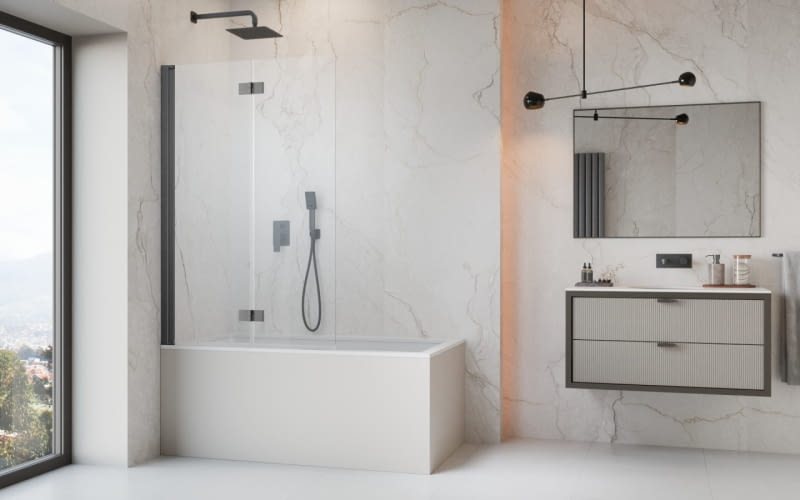 Radaway Nes Brushed GunMetal PND I Radaway Nes Brushed GunMetal PND I