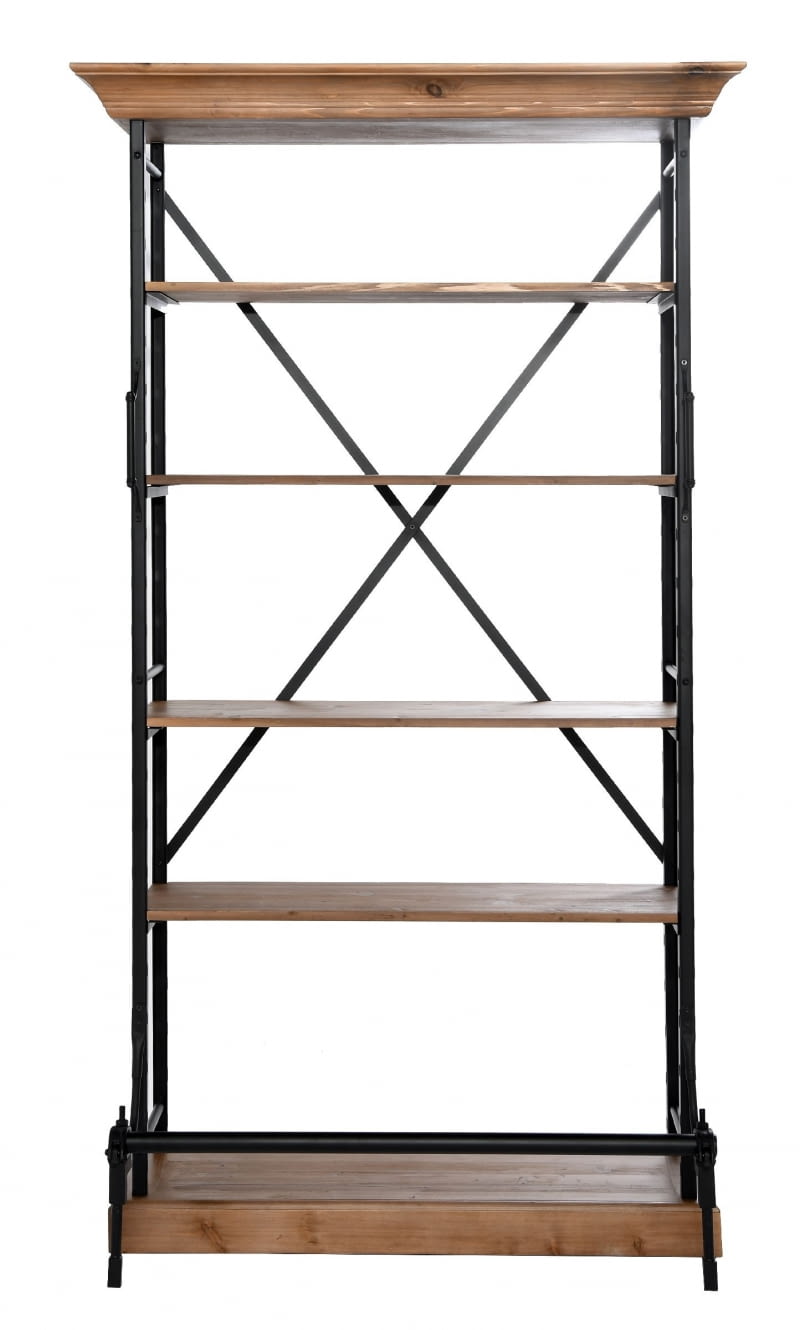 Loft, drewno i metal, 130 x 76 cm, wys. 234 cm, 5790 zł, miloohome.pl Loft, drewno i metal, 130 x 76 cm, wys. 234 cm, 5790 zł, miloohome.pl