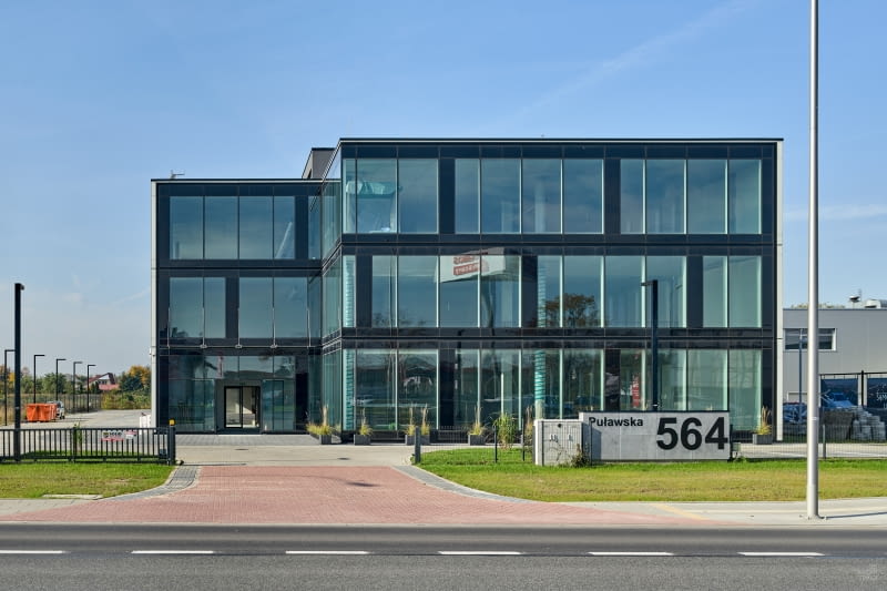 Budynek biurowo-usługowy, Pulawska, Warszawa. Proj. 22ARCHITEKCI Budynek biurowo-usługowy, Pulawska, Warszawa. Proj. 22ARCHITEKCI