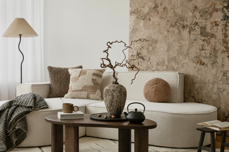 Kolor kaszmirowy w aranżacji wnętrz