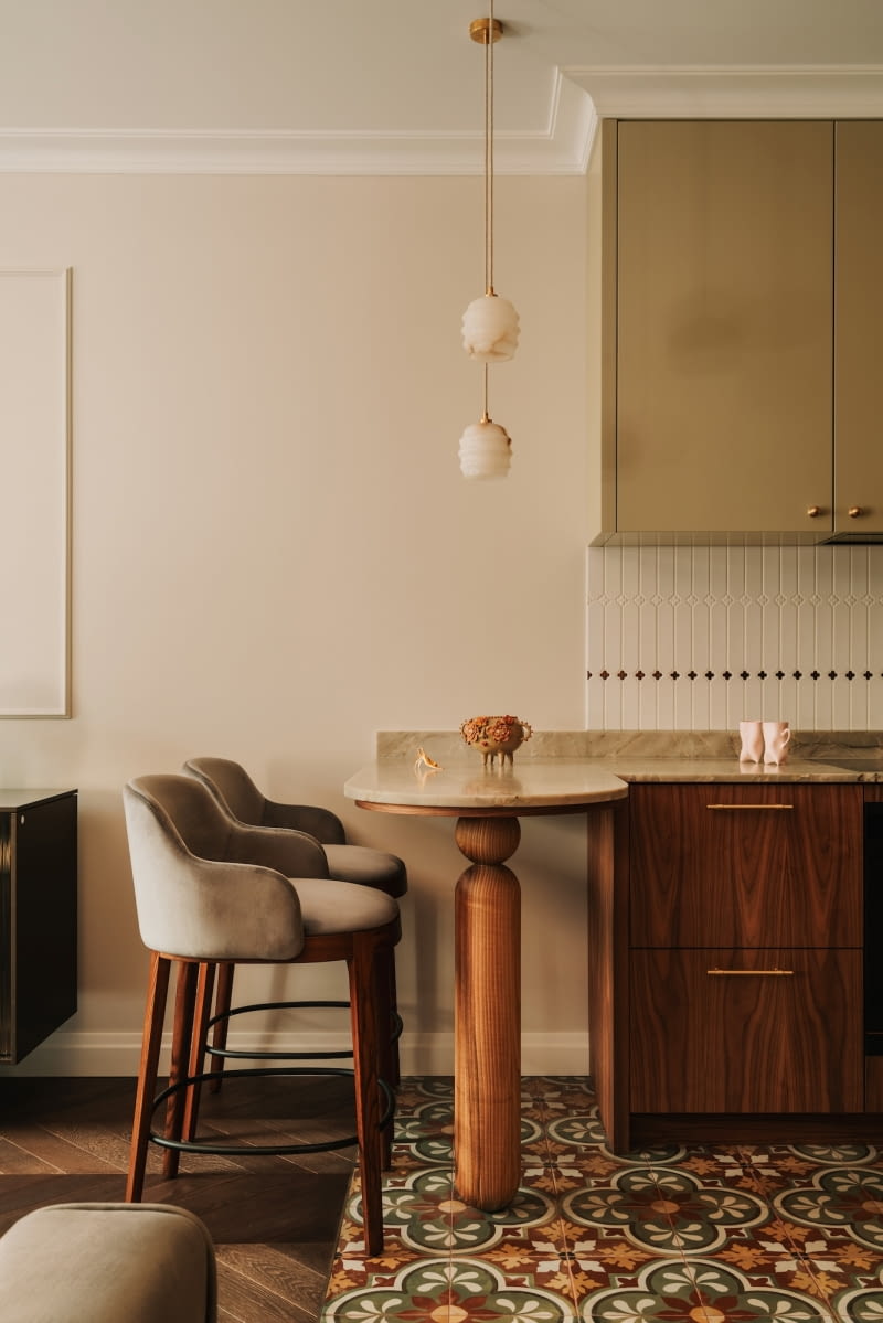 Wrocławski apartament projektu pracowni Buduar Wrocławski apartament projektu pracowni Buduar