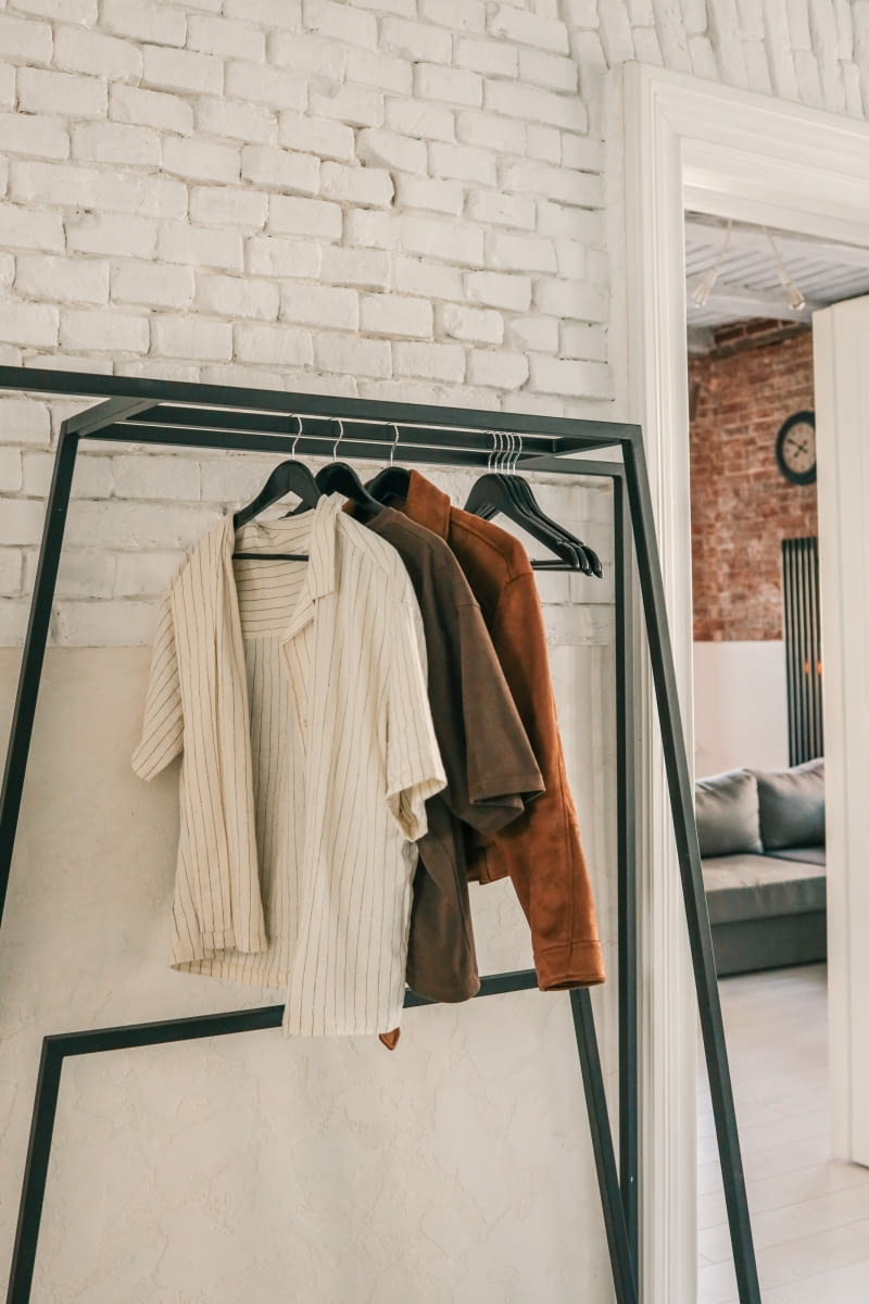 Wieszak na ubrania w przedpokoju Wieszak na ubrania w przedpokoju