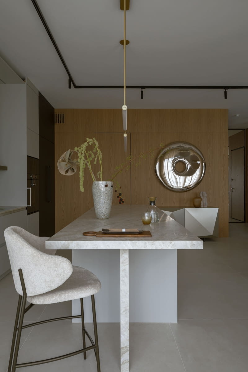 120-metrowy penthouse w Wilanowie - projekt pracowni HOLA Design