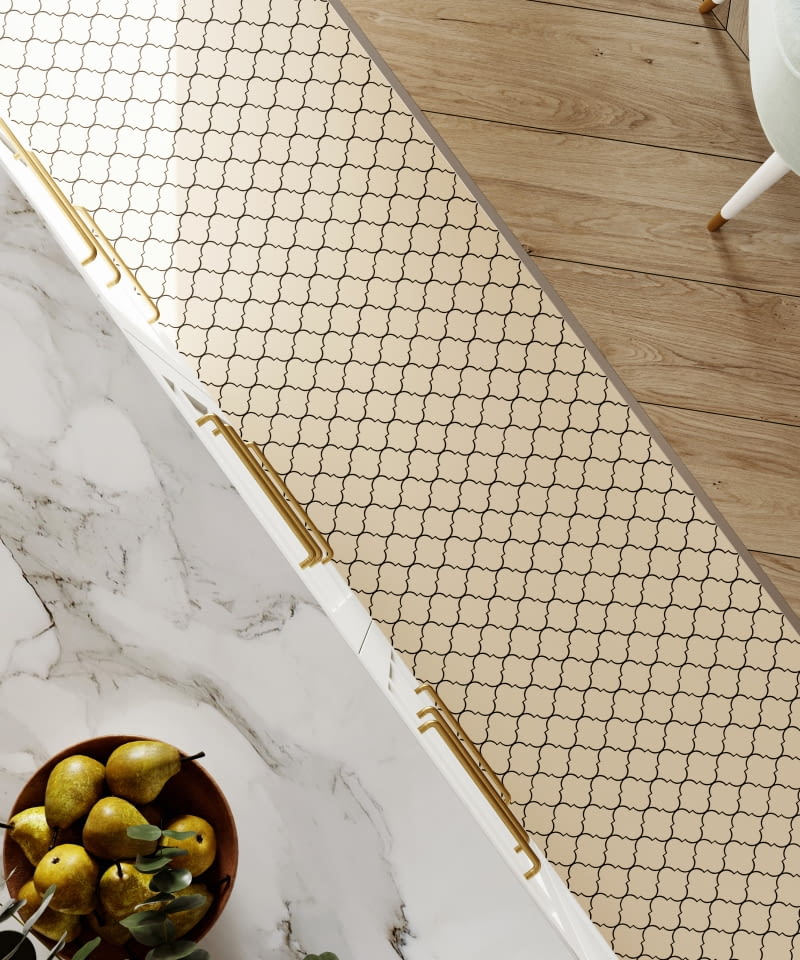 Mozaika na podłodze - inspiracje