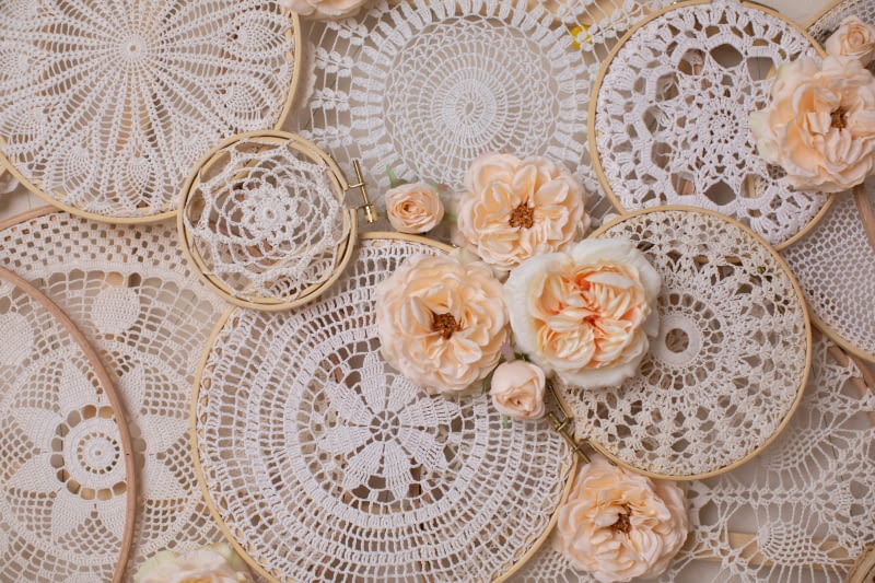 Koronkowe dekoracje Koronkowe dekoracje
