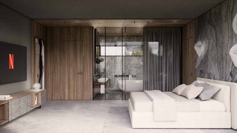 Opowieść o harmonii natury, światła i sztuki - wnętrza projektu pracowni Tissu