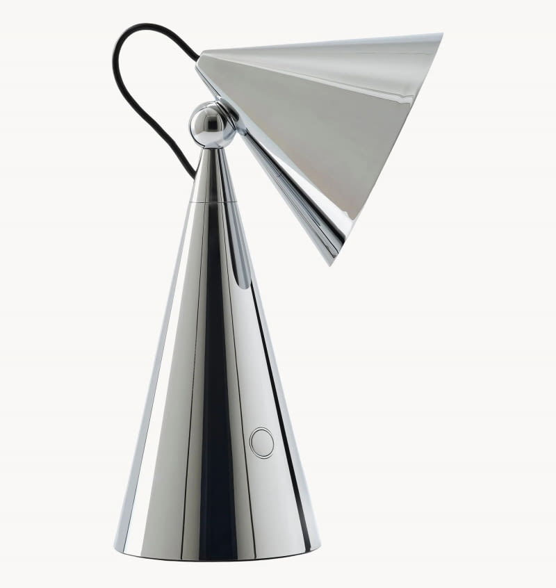 Lampa przenośna Pose Portable LED (Tom Dixon), ABS, wys. 25 cm, 1136,95 zł, atakdesign.pl