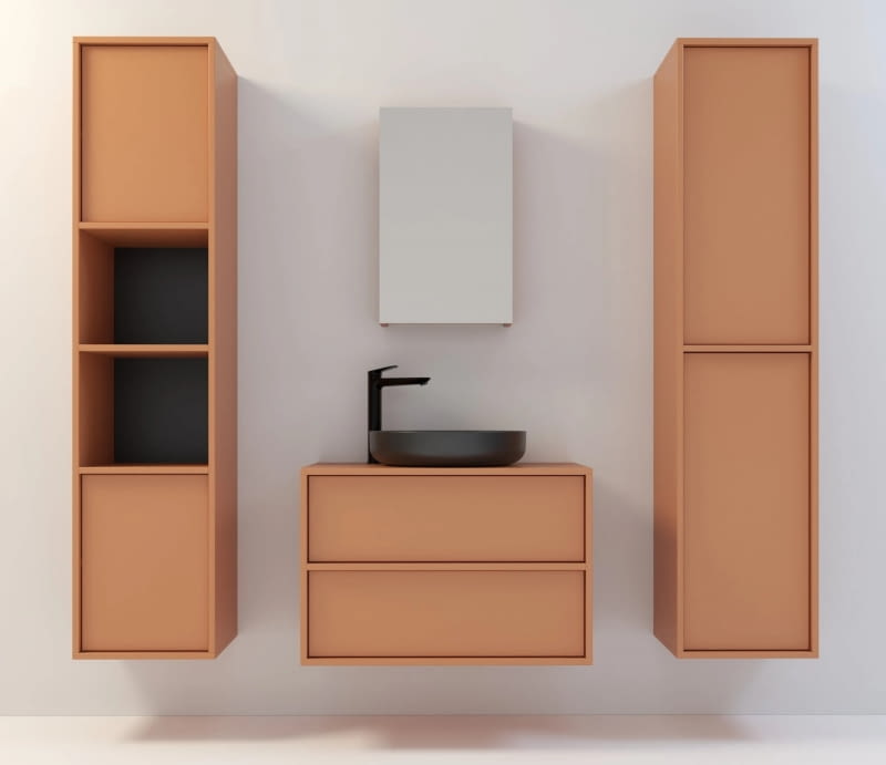 Szafka łazienkowa wisząca Minimal 2 szuflady Szafka łazienkowa wisząca Minimal 2 szuflady