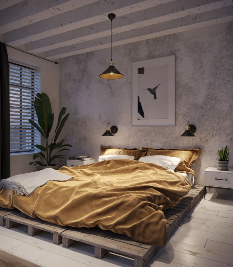 Łóżko na podeście - inspiracje Łóżko na podeście - inspiracje