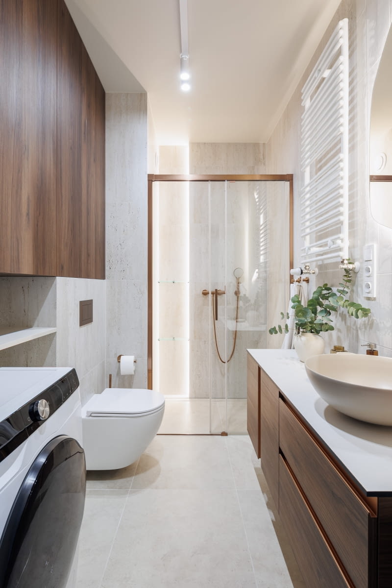 Wnętrze inspirowane estetyką połowy XX wieku - projekt Decoroom Wnętrze inspirowane estetyką połowy XX wieku - projekt Decoroom