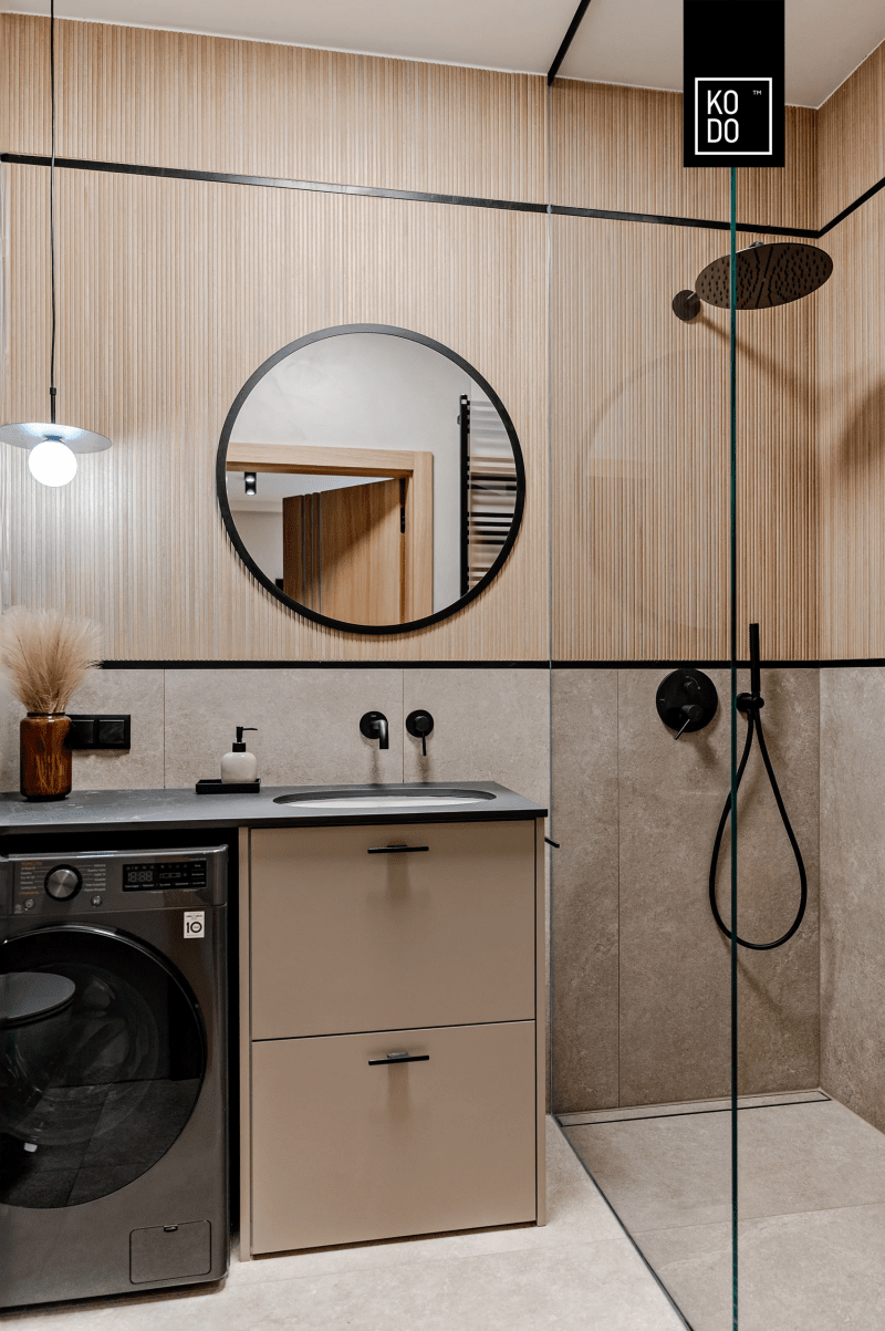 Stylowe małe mieszkanie z elementami Orientu