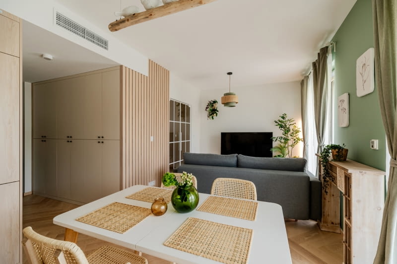 Ten sam układ, różne style - boho kontra loft Ten sam układ, różne style - boho kontra loft