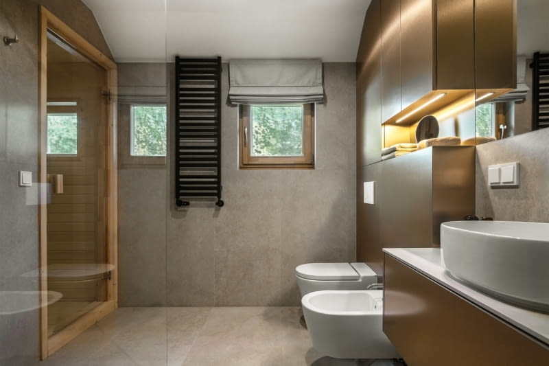 Dom na Mazurach - aranżacja wnętrz projektu Decoroom