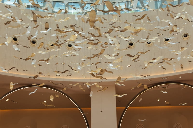 Instalacja Edyty Barańskiej dla Dubai Mall