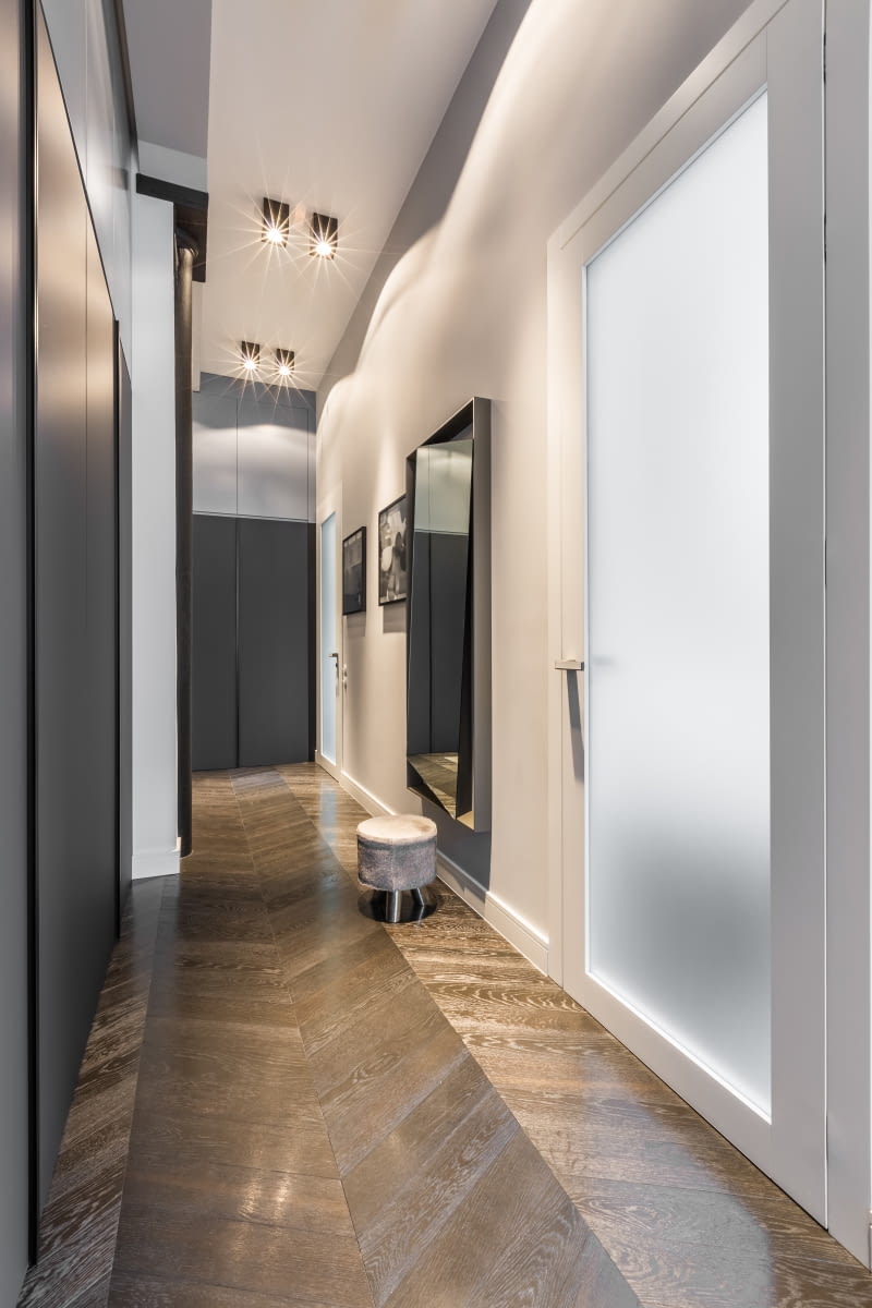 Podłoga w przedpokoju - inspiracje