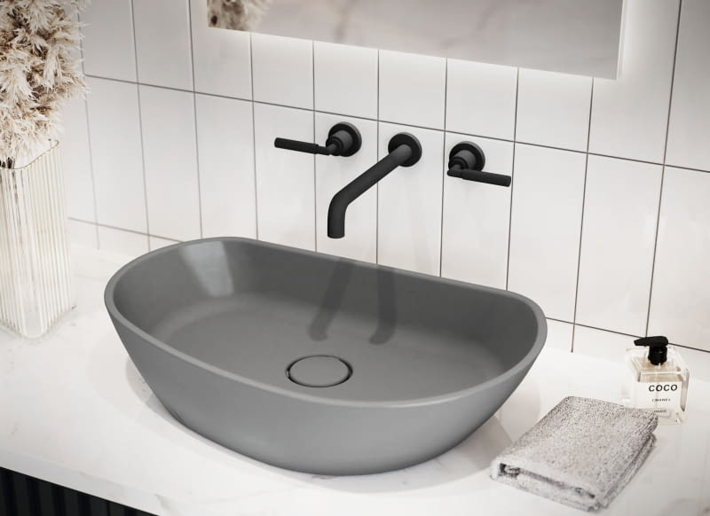 Odpowiednio duża i w pięknym kolorze – umywalka Slud, Fjordd