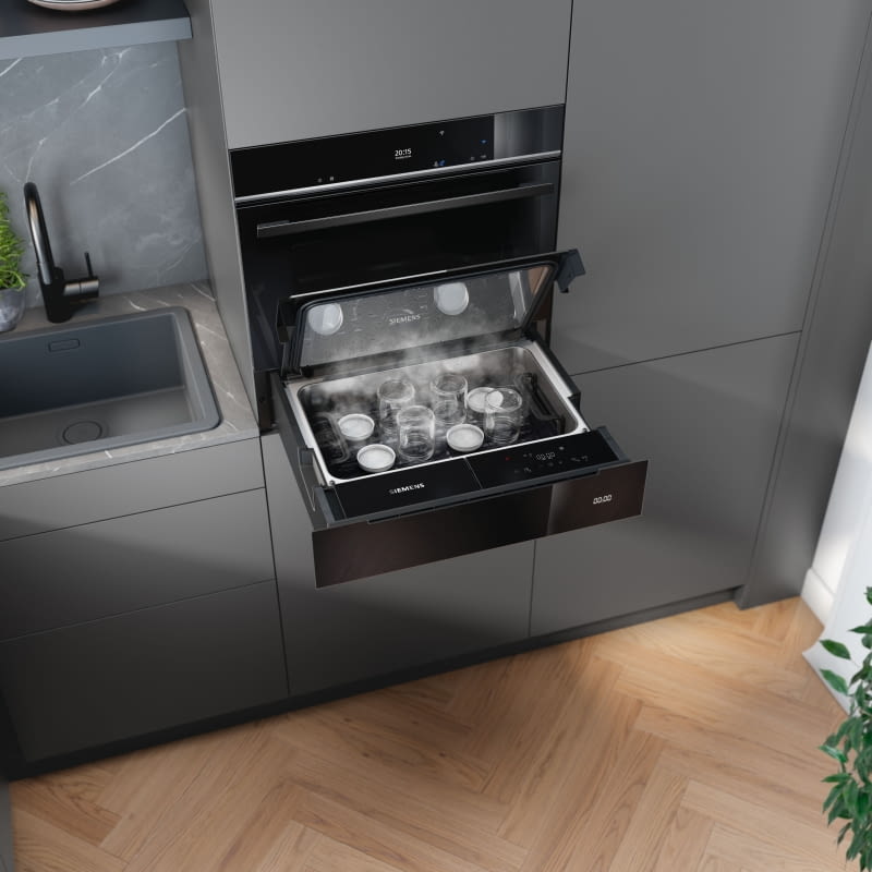 Siemens prezentuje pierwszą na świecie szufladę do gotowania na parze