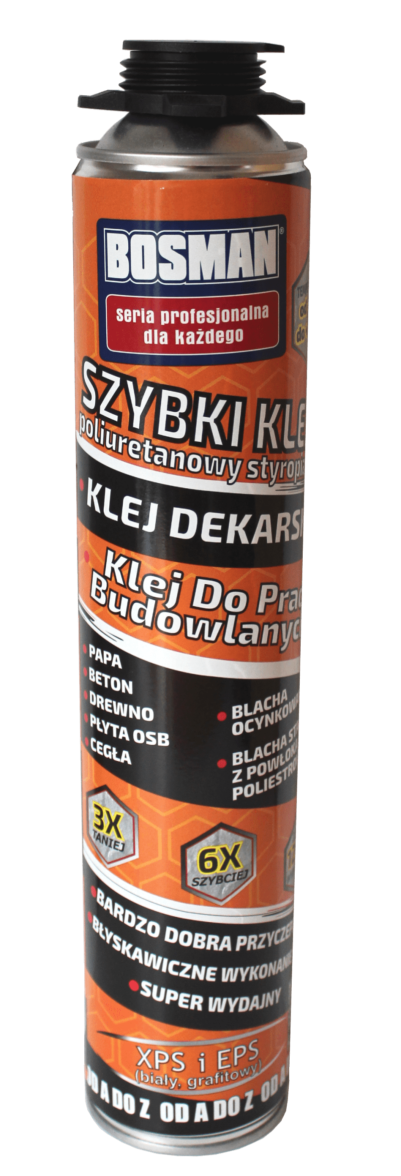 BOSMAN SZYBKI KLEJ DEKARSKI – zgłaszający „OD A DO Z”, producent SIL-CHEM Sp. z o.o.