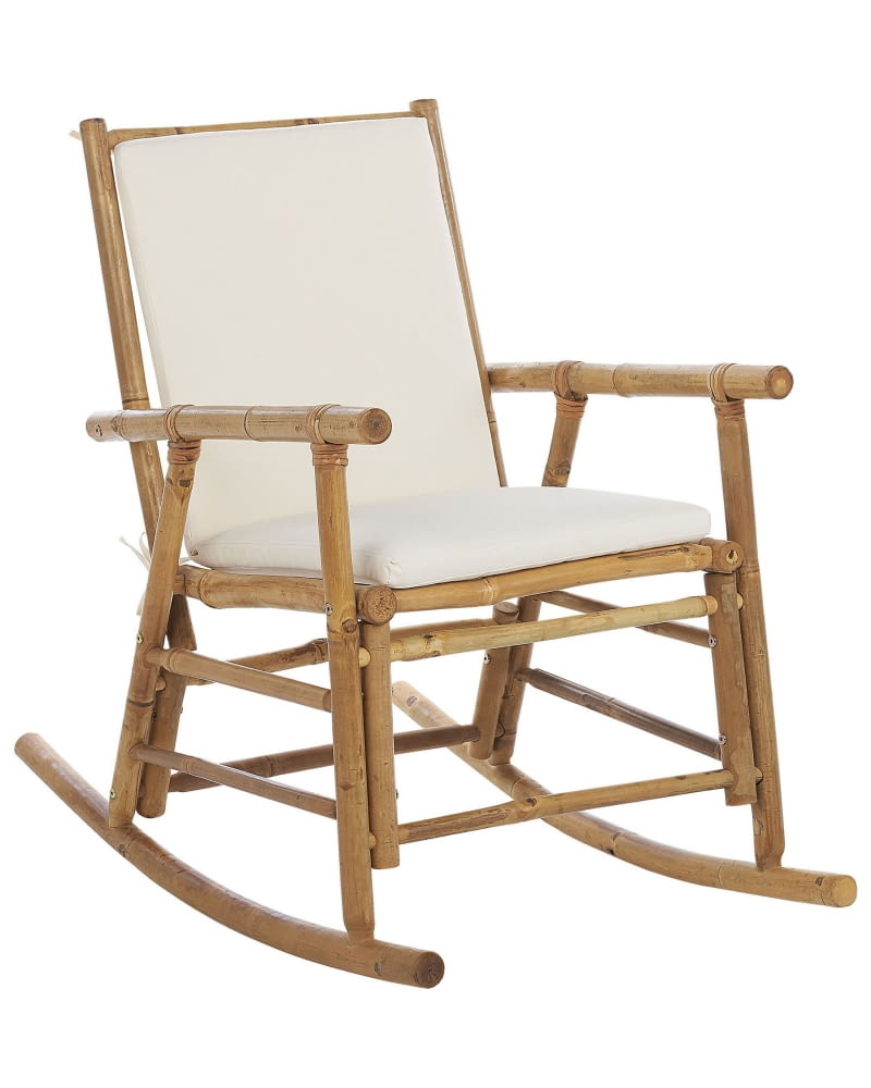 Frigole, bambus i tkanina, 56 x 42 cm, wys. 87 cm, 609 zł, beliani.pl Frigole, bambus i tkanina, 56 x 42 cm, wys. 87 cm, 609 zł, beliani.pl