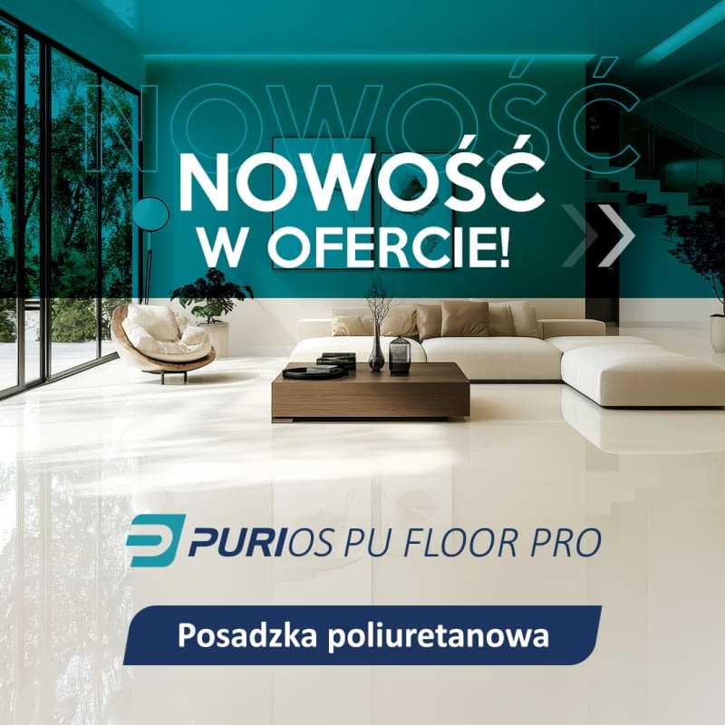 Poliuretanowe powierzchnie: Purios prezentuje nowy system PU Floor PRO