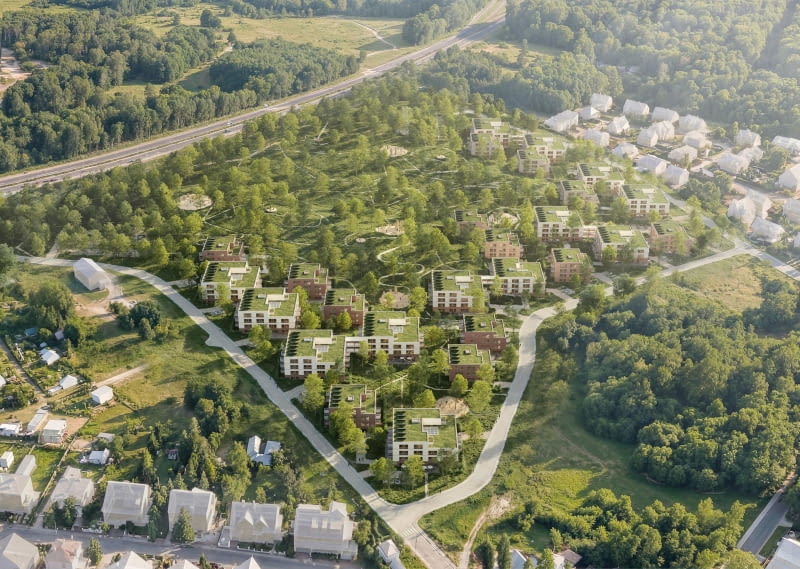 Osiedle TBS w Szczecinie. Proj. 22ARCHITEKCI