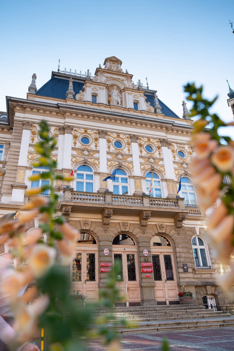 Ratusz miejski zbudowano według planów bialskiego architekta Emanuela Rosta. Oddano go do użytku w 1897 roku. W 1997 roku obiekt został gruntownie odrestaurowany.