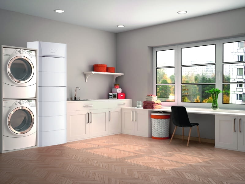 Niezależnie od tego, jaką pompę ciepła zastosujemy do ogrzewania domu i wody – powietrzną czy gruntową – żadna z nich nie wymaga specjalnego miejsca do montażu