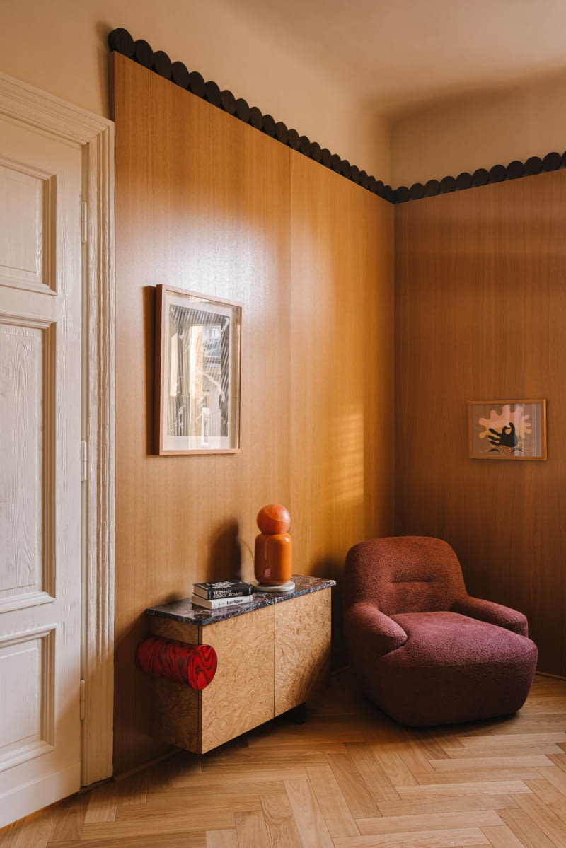 Mieszkanie w kamienicy na Starym Mokotowie Mieszkanie w kamienicy na Starym Mokotowie