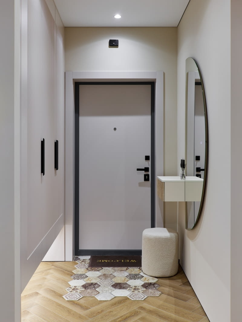 Podłoga w przedpokoju - inspiracje