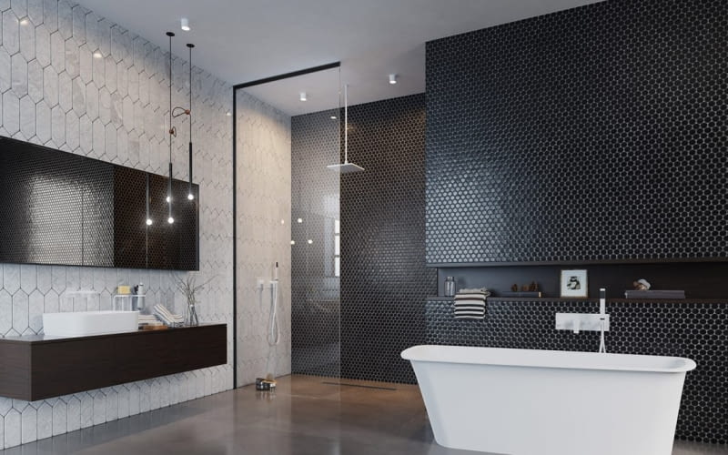 Prysznic walk-in Radaway Modo X Black II Prysznic walk-in Radaway Modo X Black II