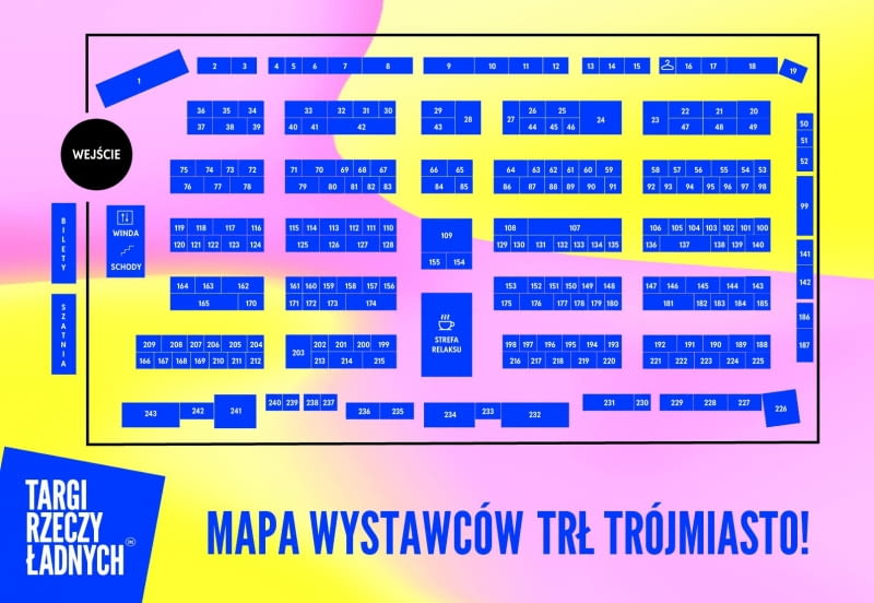 MAPA WYSTAWCÓW TRŁ TRÓJMIASTO MAPA WYSTAWCÓW TRŁ TRÓJMIASTO