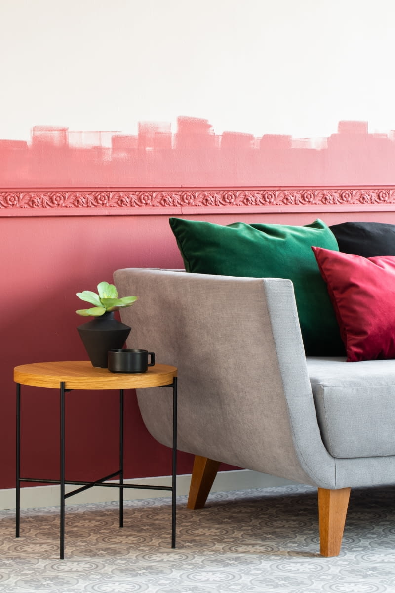 Kolorowa sztukateria we wnętrzach