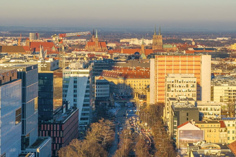 Arkady Wrocławskie w trakcie rozbiorki Arkady Wrocławskie w trakcie rozbiorki