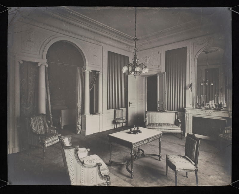 Apartament Paderewski w 1925 roku Apartament Paderewski w 1925 roku