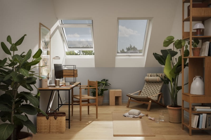 Markiza nie ogranicza dostępu światła, jednocześnie blokuje promienie słoneczne i chroni wnętrze przed nagrzewaniem