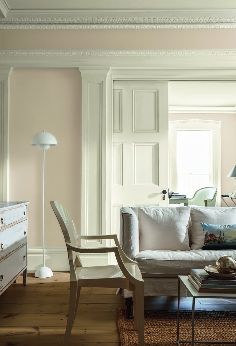 First Crush CSP-310 – to subtelny róż, który wnosi do wnętrza delikatne, otulające ciepło. W połączeniu z bielą emanuje świeżością i błogim spokojem. First Crush CSP-310 – to subtelny róż, który wnosi do wnętrza delikatne, otulające ciepło. W połączeniu z bielą emanuje świeżością i błogim spokojem.