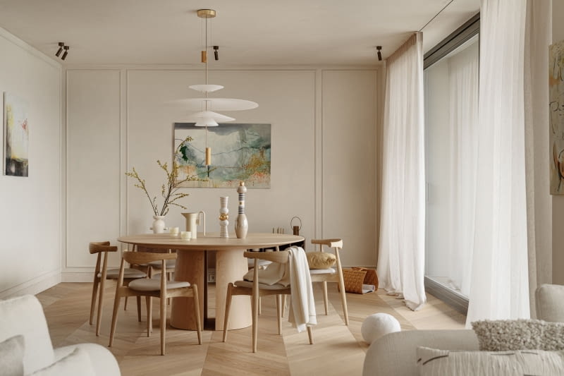 Aranżacja apartamentu z widokiem na Wawel Aranżacja apartamentu z widokiem na Wawel