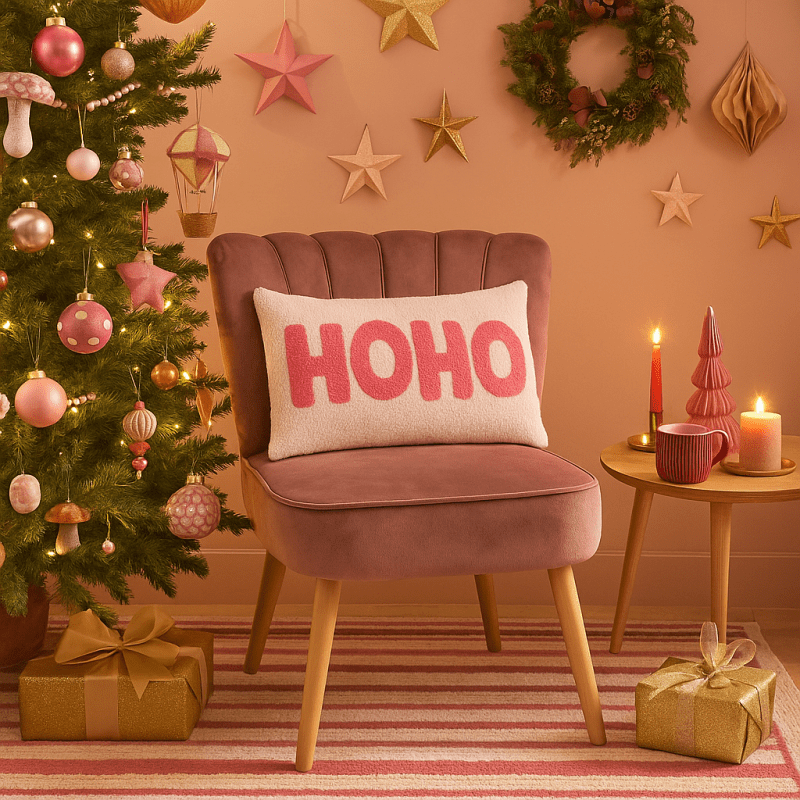 Sypialnia w świątecznej odsłonie Sypialnia w świątecznej odsłonie