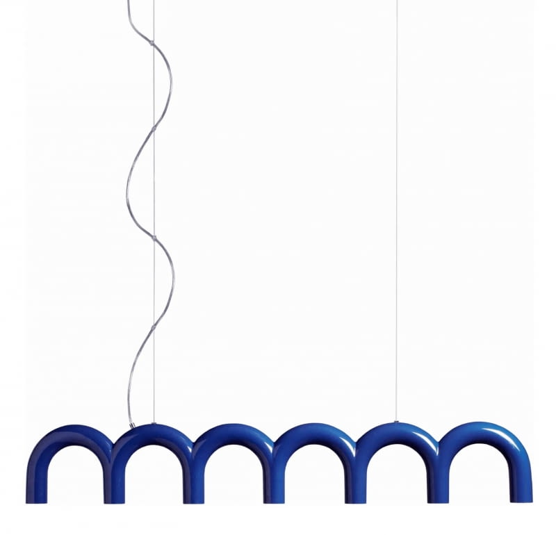 Lampa wisząca Arch (Oblure), stal, dł. 125,6 cm, 6190 zł, andlight.pl Lampa wisząca Arch (Oblure), stal, dł. 125,6 cm, 6190 zł, andlight.pl