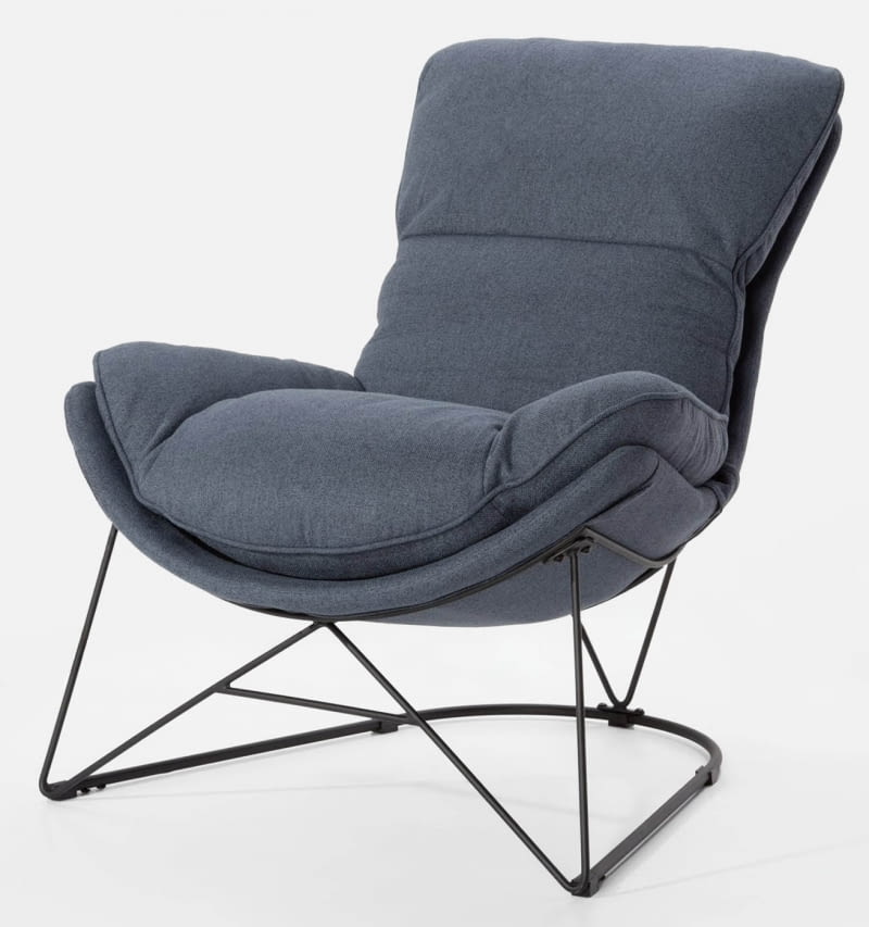 DynastiI, metal i tkanina, 105 x 88 cm, wys. 96 cm, 799 zł.