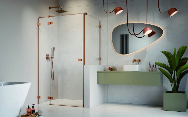 Wybierając kabinę na wymiar, najlepiej wykorzystamy łazienkową przestrzeń, W ten sposób może powstać duża, wygodna strefa prysznicowa. Wybierając kabinę na wymiar, najlepiej wykorzystamy łazienkową przestrzeń, W ten sposób może powstać duża, wygodna strefa prysznicowa.