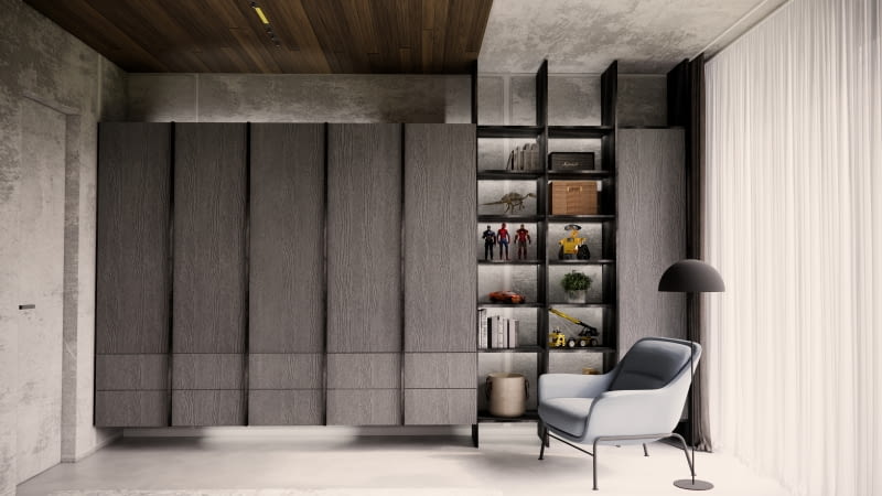 Opowieść o harmonii natury, światła i sztuki - wnętrza projektu pracowni Tissu