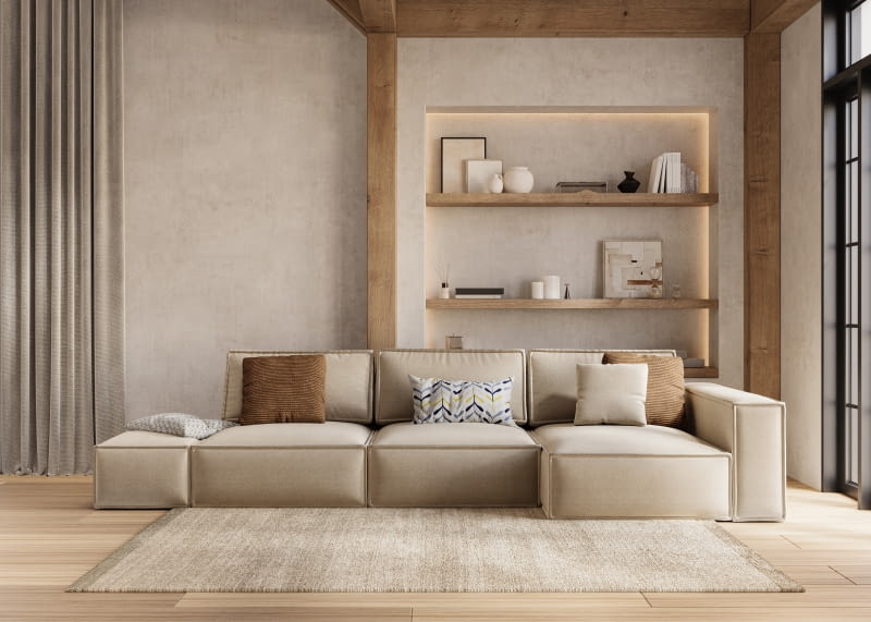 Kolor kaszmirowy w aranżacji wnętrz