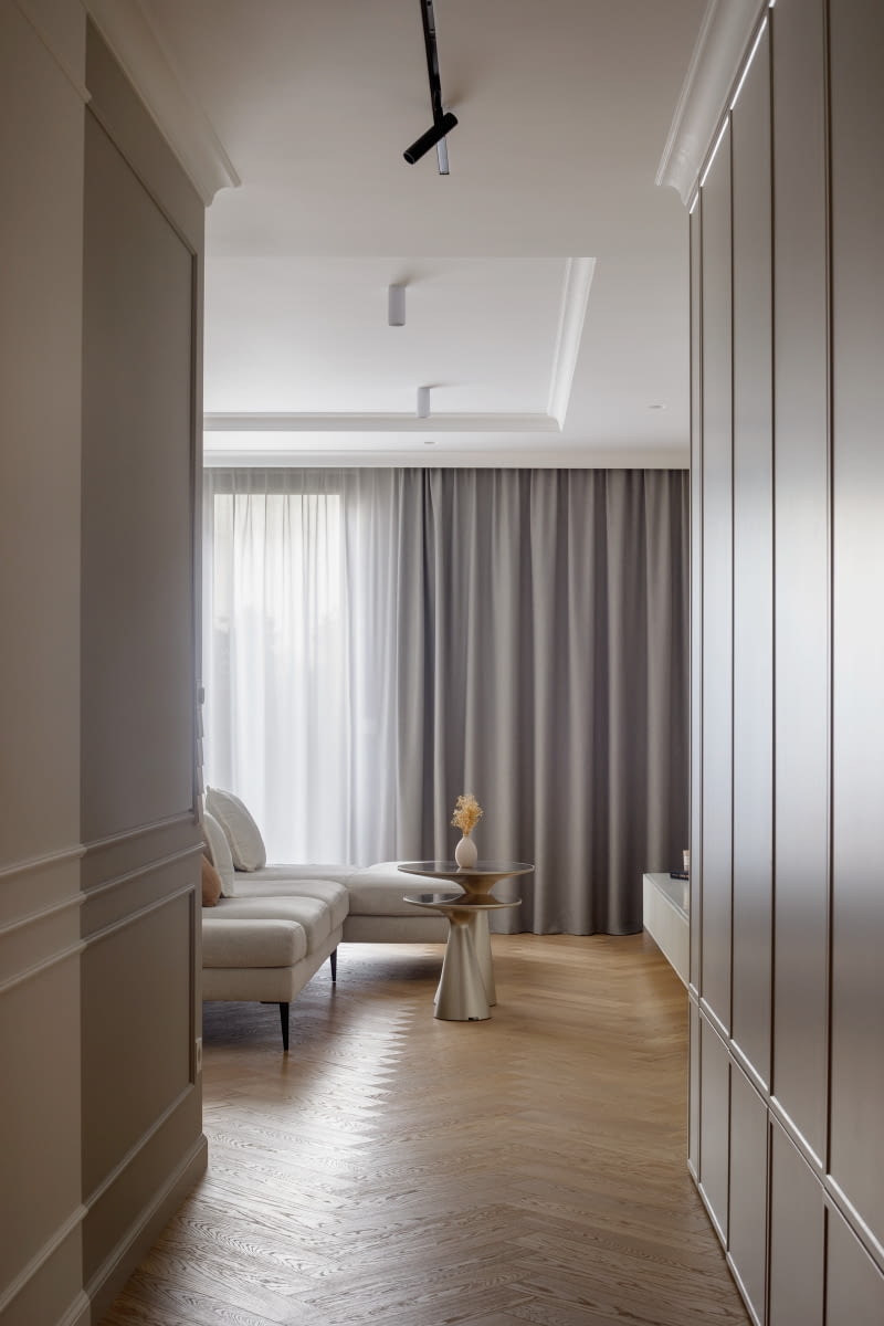 Krakowski apartament w stylu modern classic