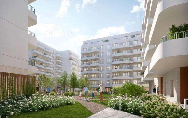 Osiedle Omulewska w Warszawie. Projekt. WWAA Osiedle Omulewska w Warszawie. Projekt. WWAA