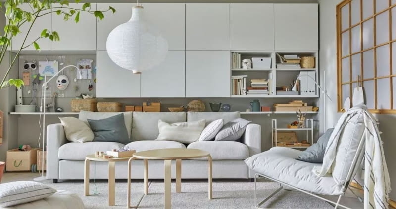 Mieszkanie w odcieniach szarości